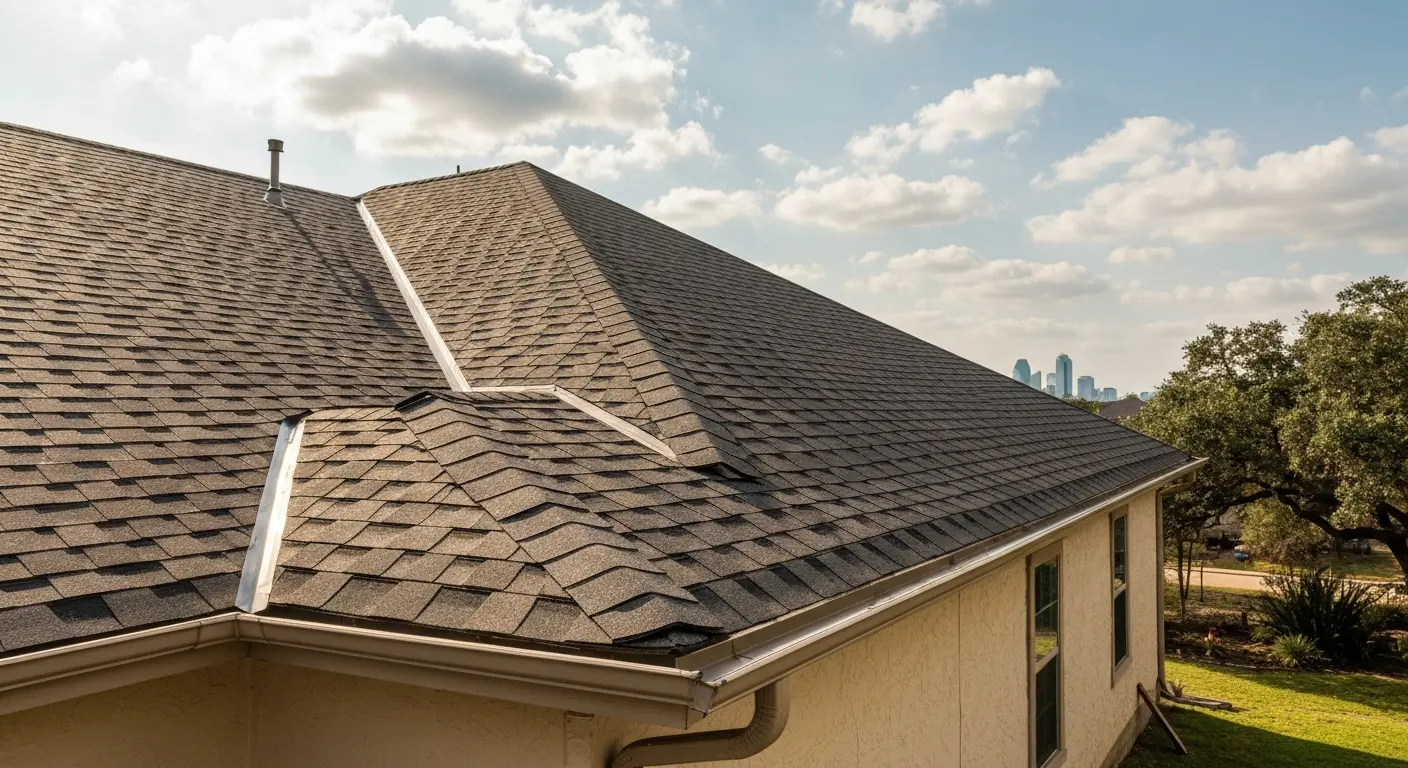 Roof replacement installation