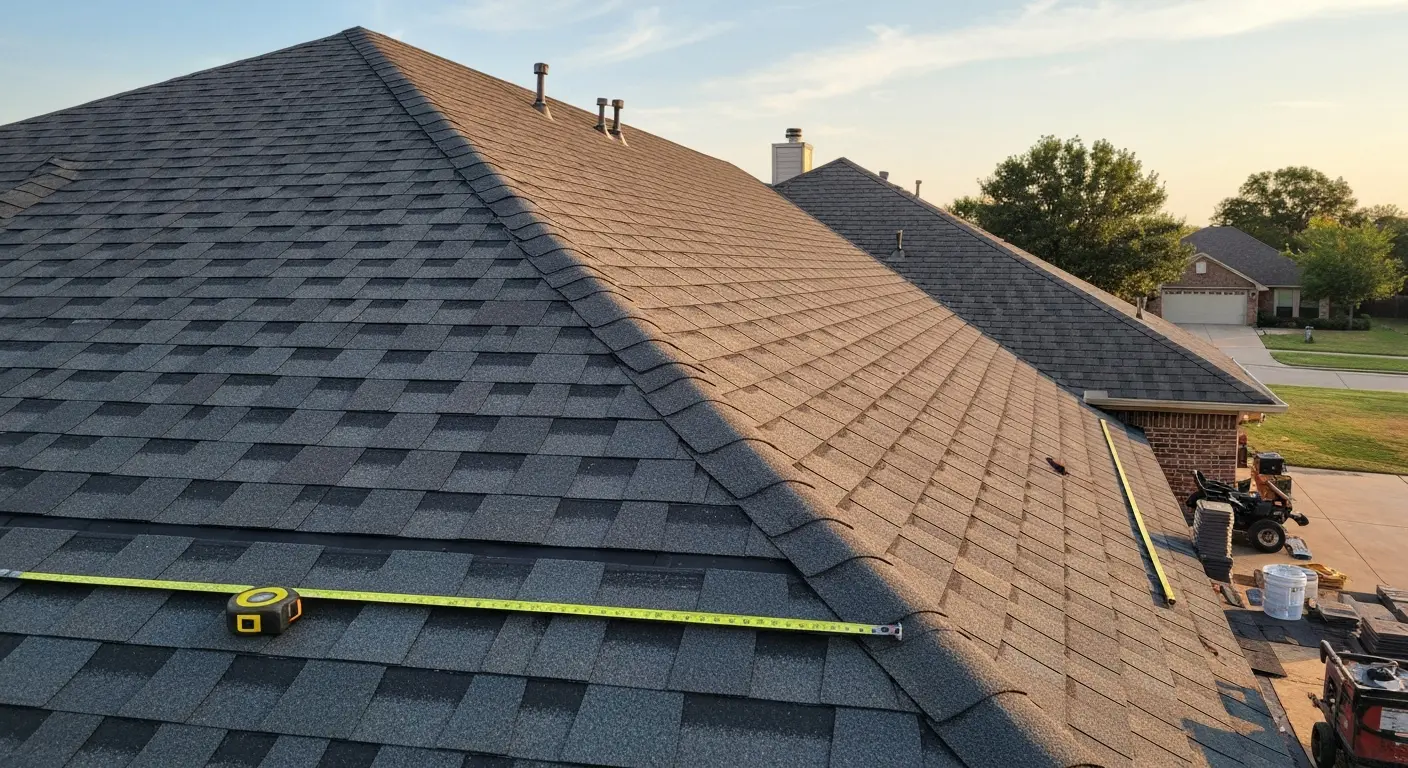 New roof installation in Euless