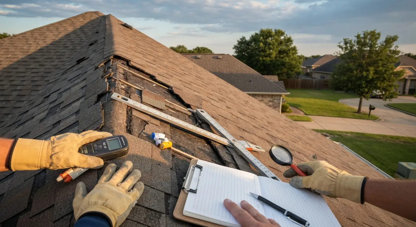 Roof inspection and repair McKinney