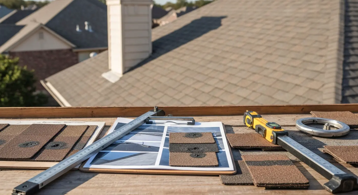 Hail damage roof repair Euless