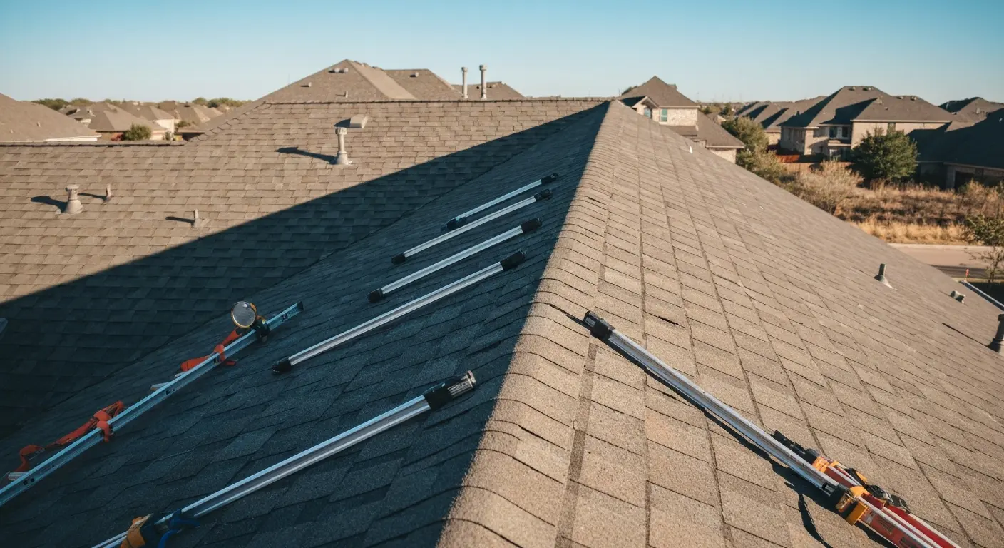 Roof repair and maintenance work