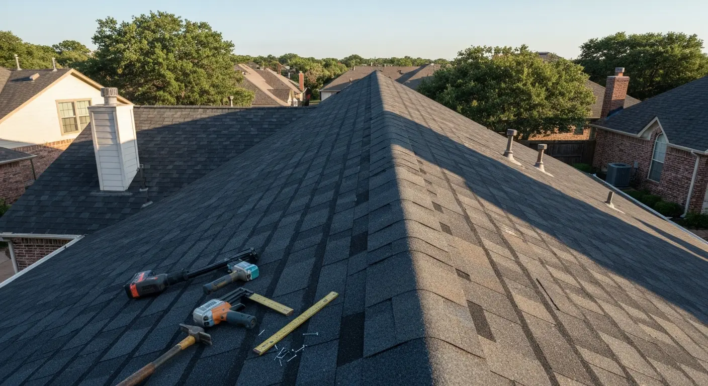 Residential roof restoration