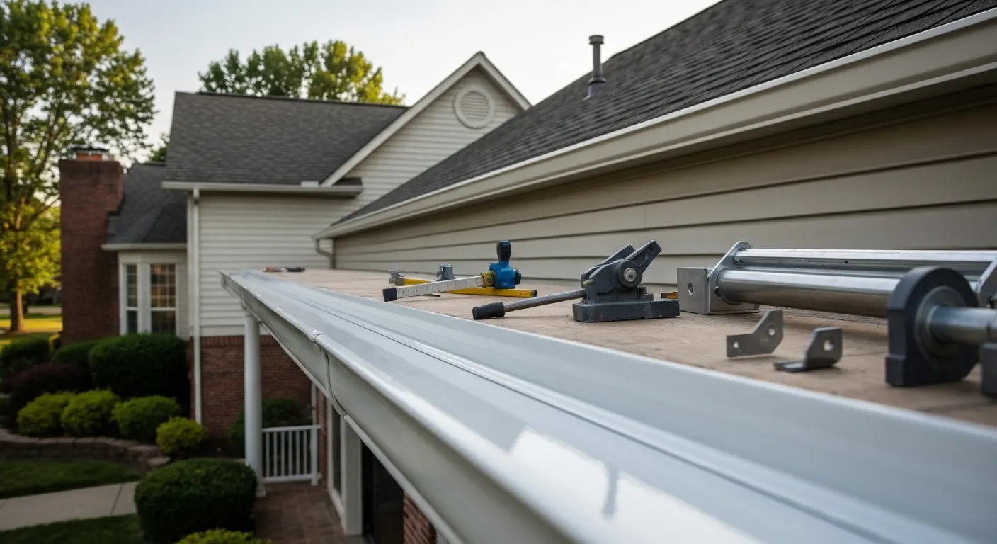 Gutter replacement project