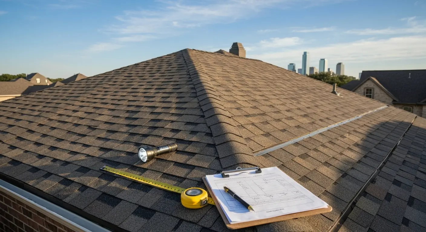 Roof inspection in Allen TX