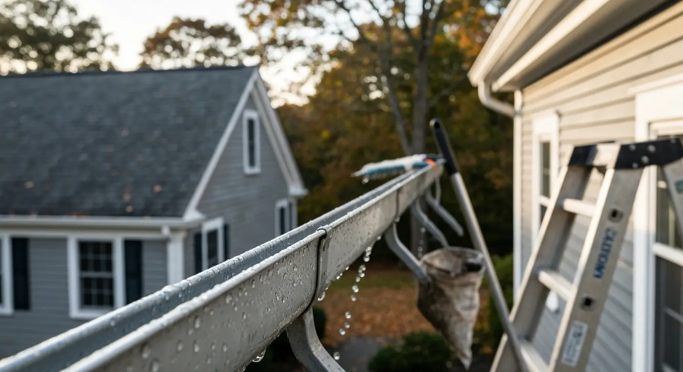 Gutter cleaning service
