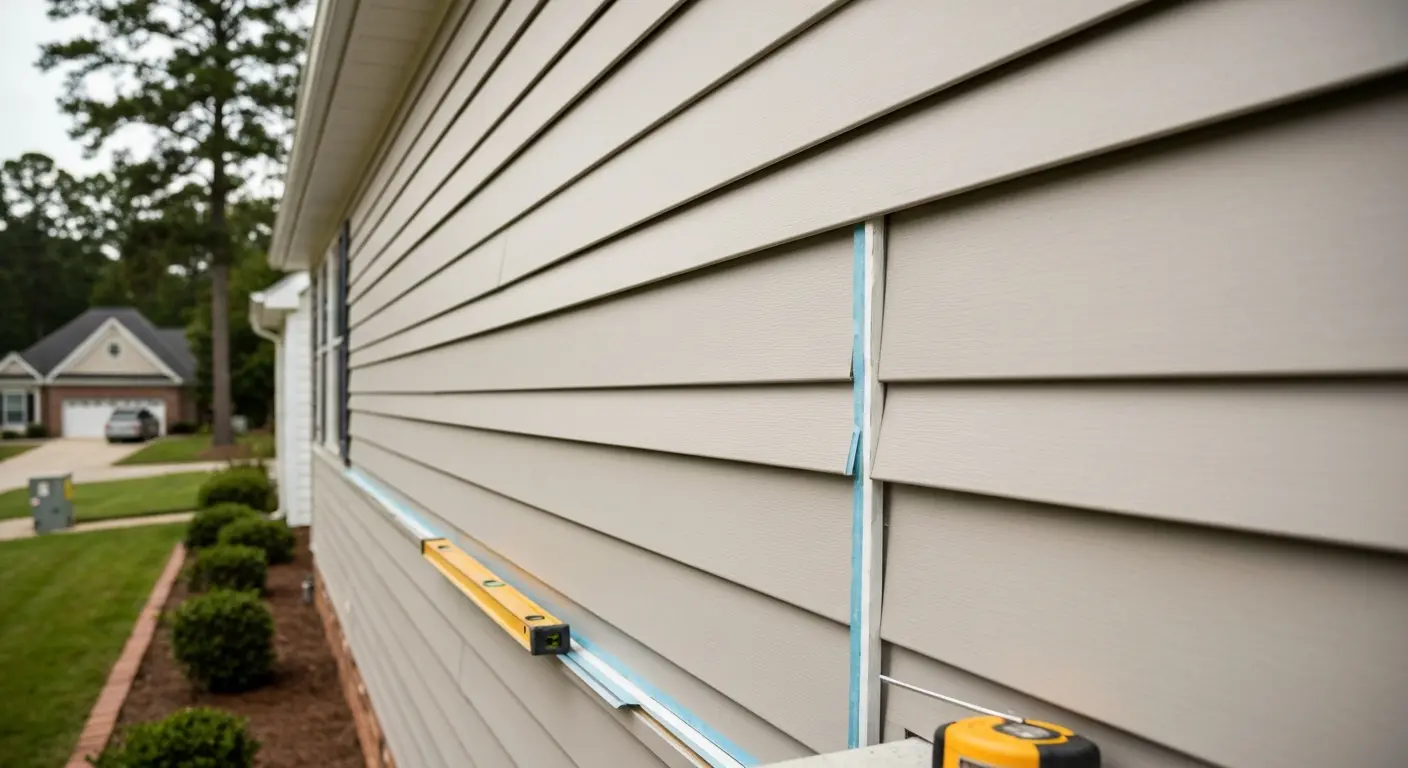 Siding installation