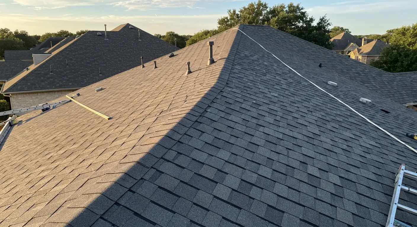 Roof installation in Colleyville
