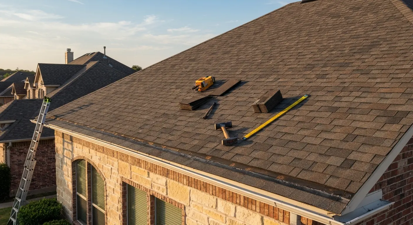 Roof repair in Richland Hills