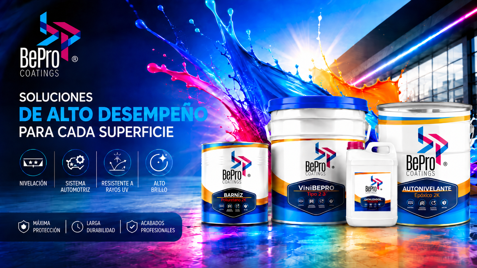 Presentaciones BePro Coatings