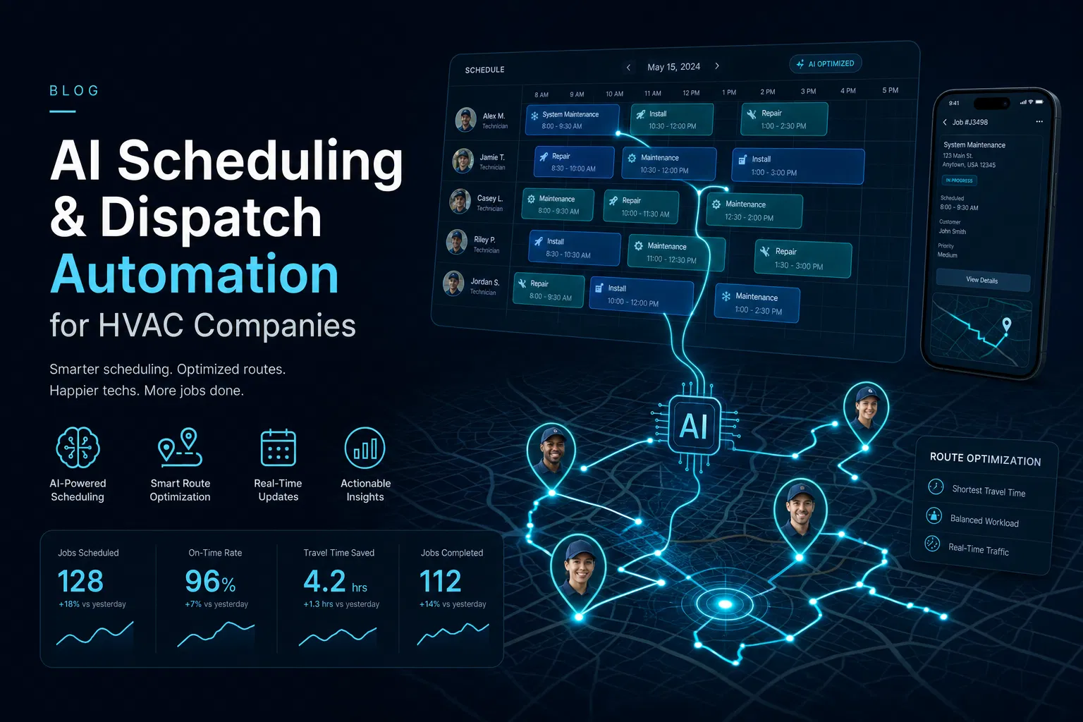 Can AI Automate My HVAC Scheduling and Dispatch?