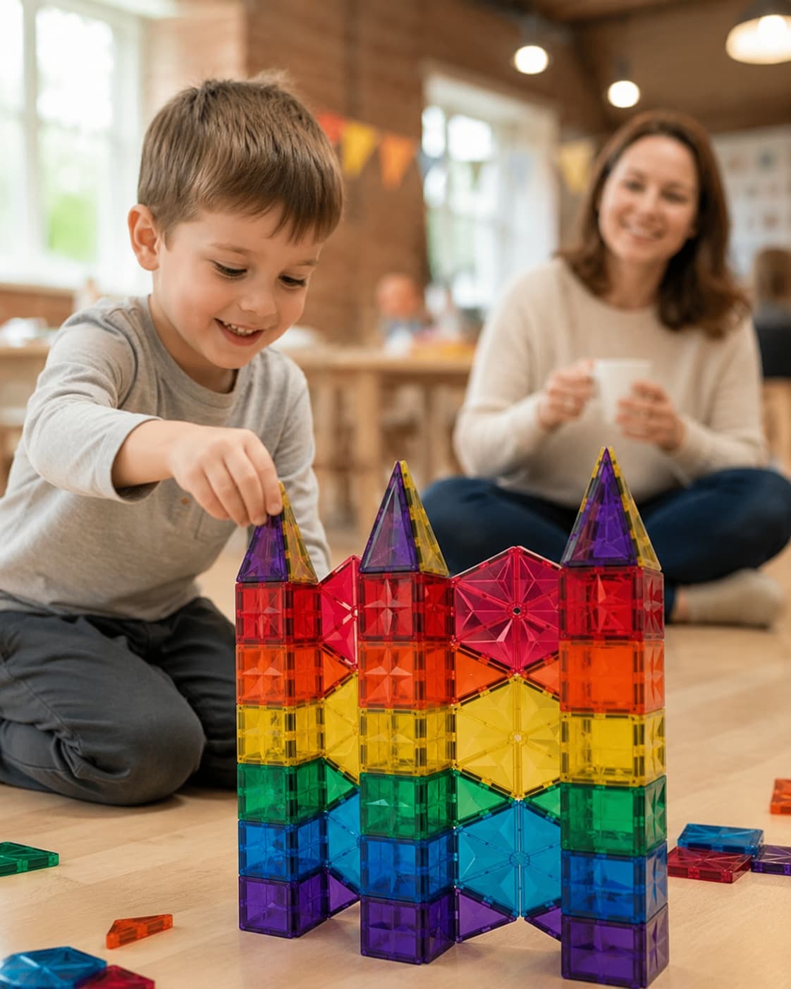 Magnatiles creative building toys