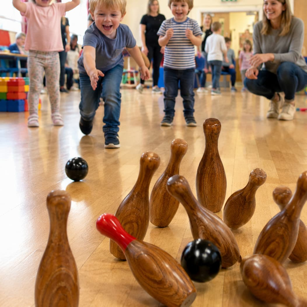 Children enjoying play with The Tinker Trunk