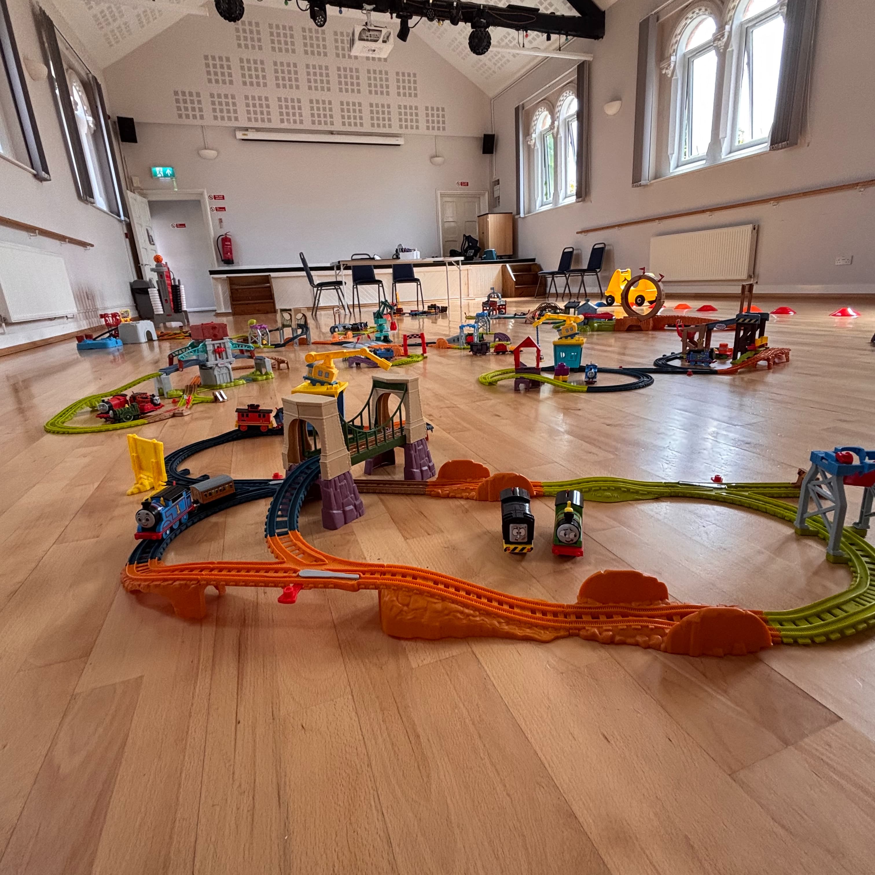 The Tinker Trunk colourful play setup