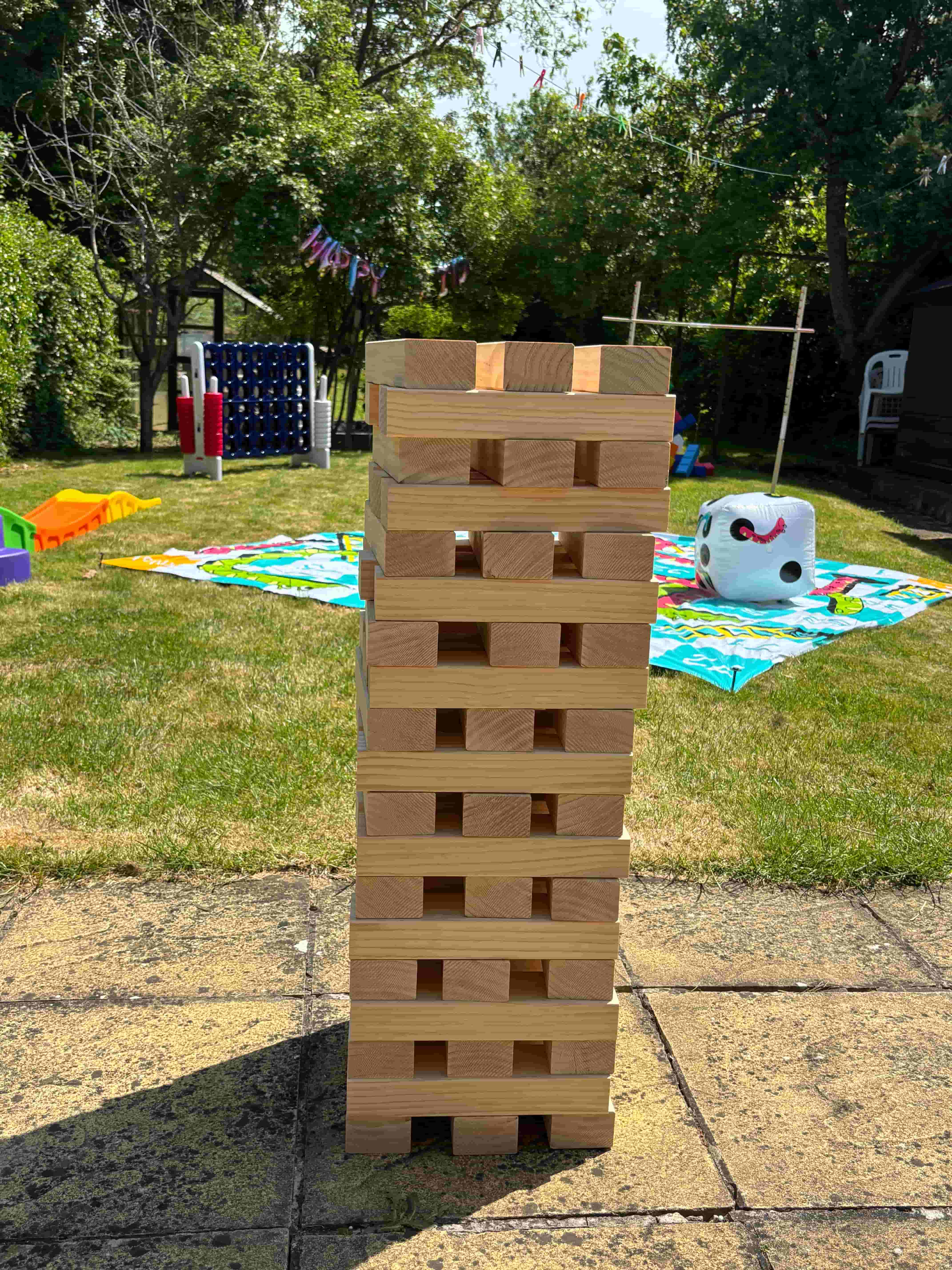 Big Jenga game