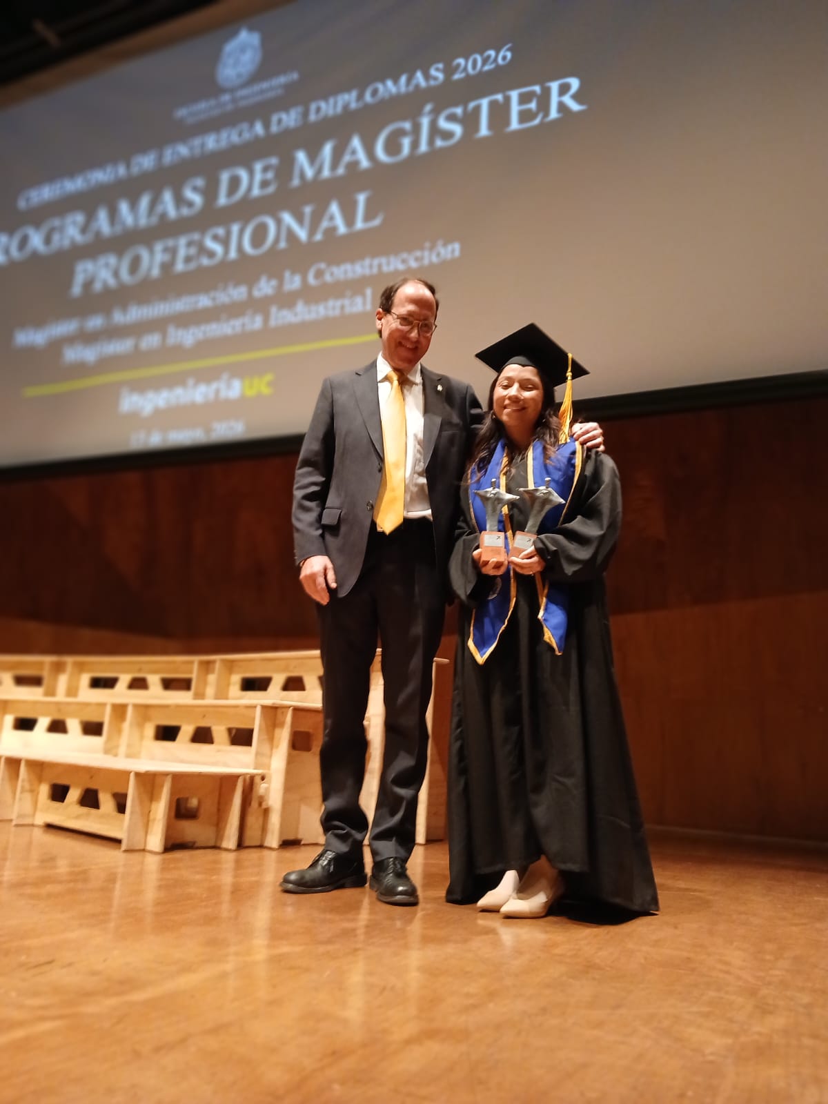 Graduación MII UC 2026 Premio Espiritu MII UC 2026
