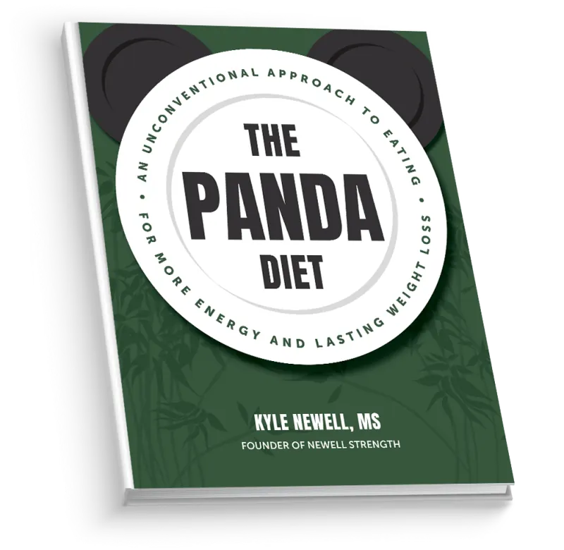 The Panda Diet by Kyle Newell, with its forest-green bamboo cover.