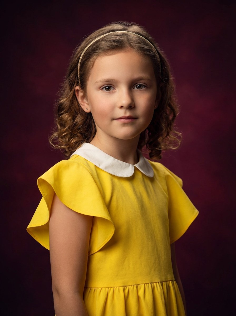 Portrait - Girl Yellow Dress