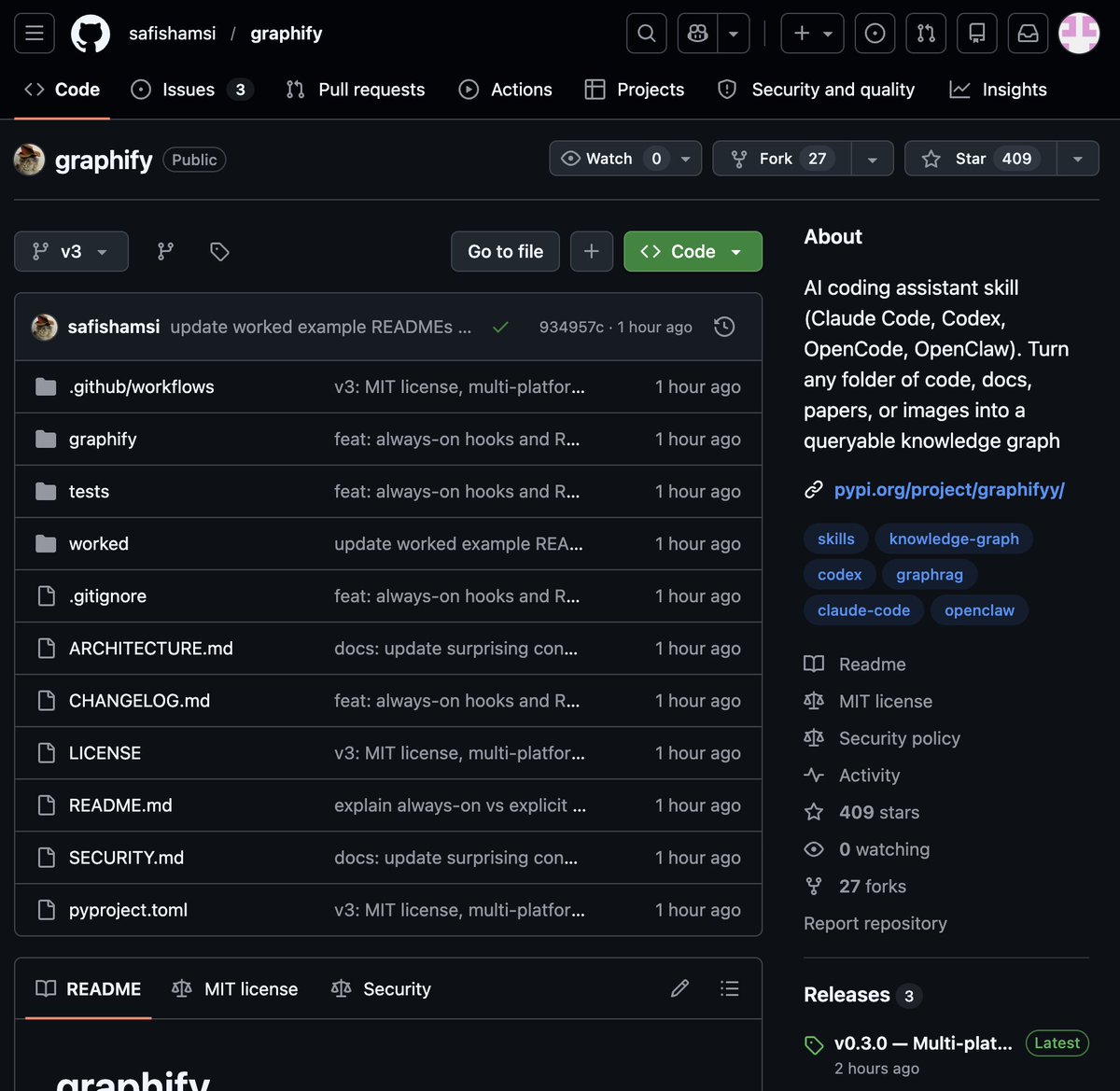 48 hours after Karpathy posted his LLM Knowledge Bases workflow, this showed up on GitHub 48 hours after Karpathy posted his LLM Knowledge Bases workflow, this showed up on GitHub