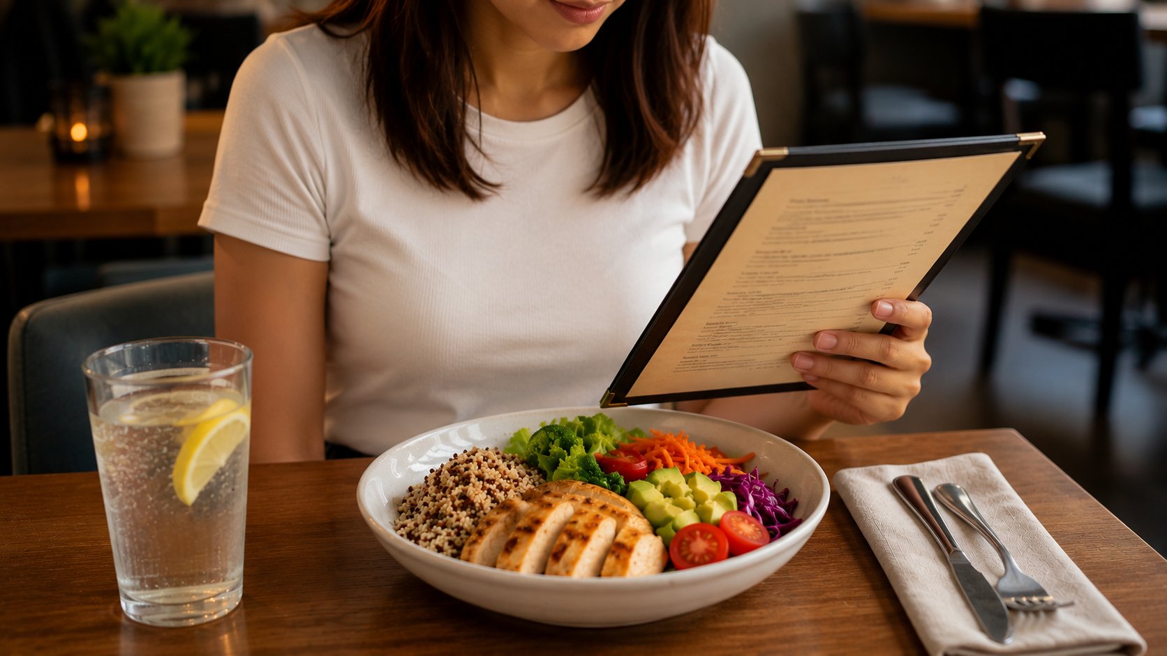 Confident restaurant ordering guidance