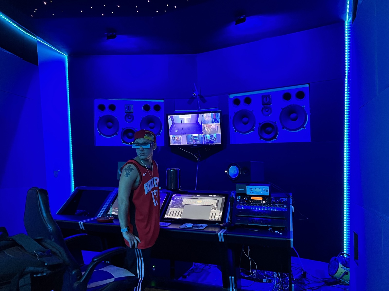 Philly Phil in his studio