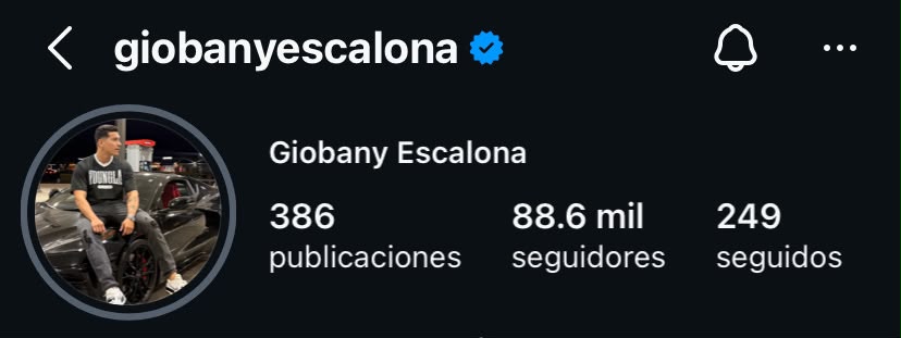 Resultados de Giobany