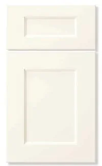 Off white shaker cabinet door sample