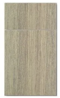 Silver oak cabinet door sample