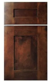Espresso shaker cabinet door sample