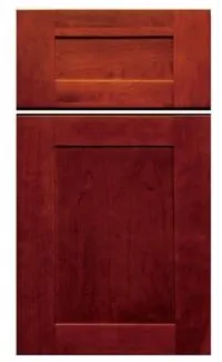 Cherry shaker cabinet door sample