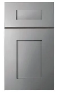Grey shaker cabinet door sample