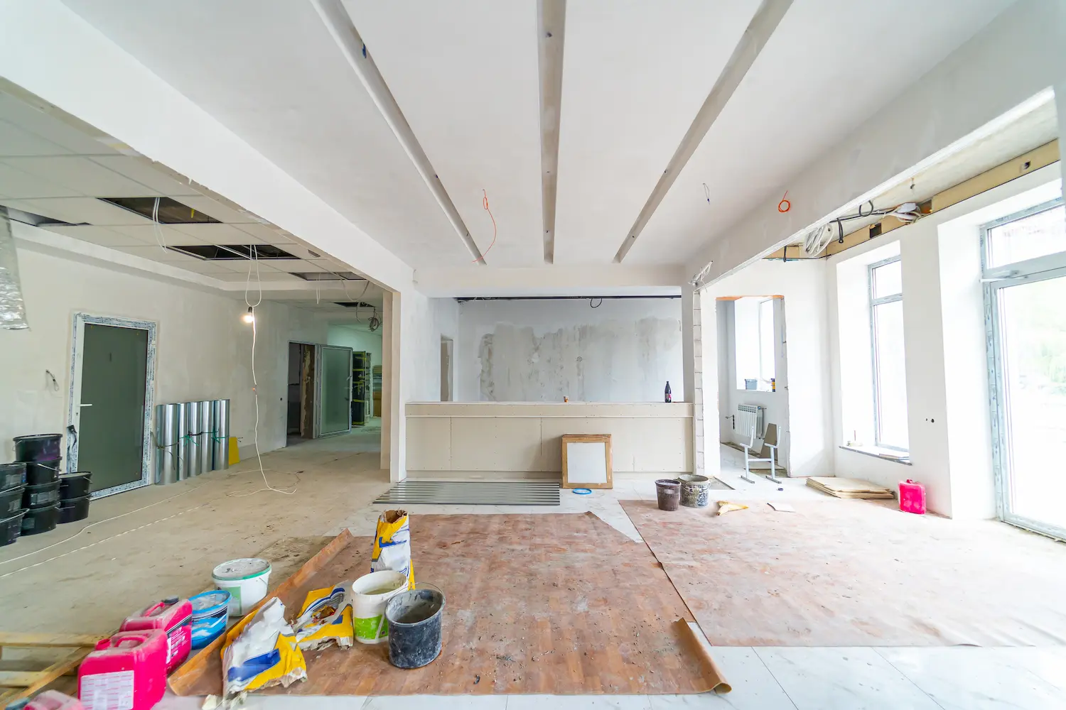 Commercial general contracting and renovation project managed by Reno-Decor