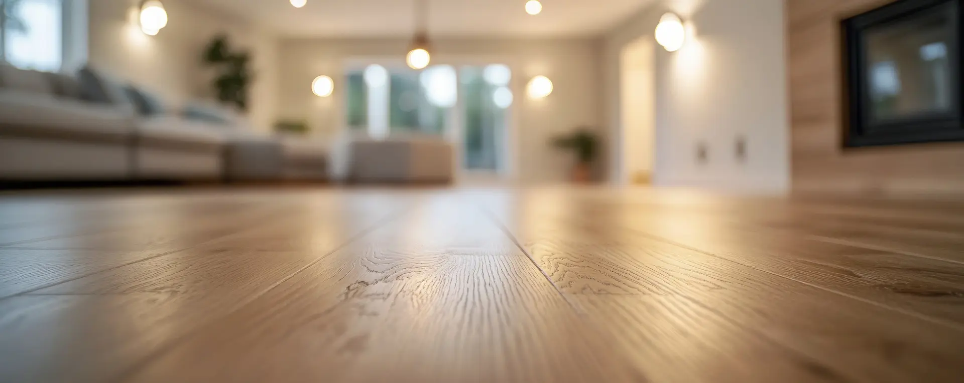 Finished interior flooring and detailed room renovation by Reno-Decor