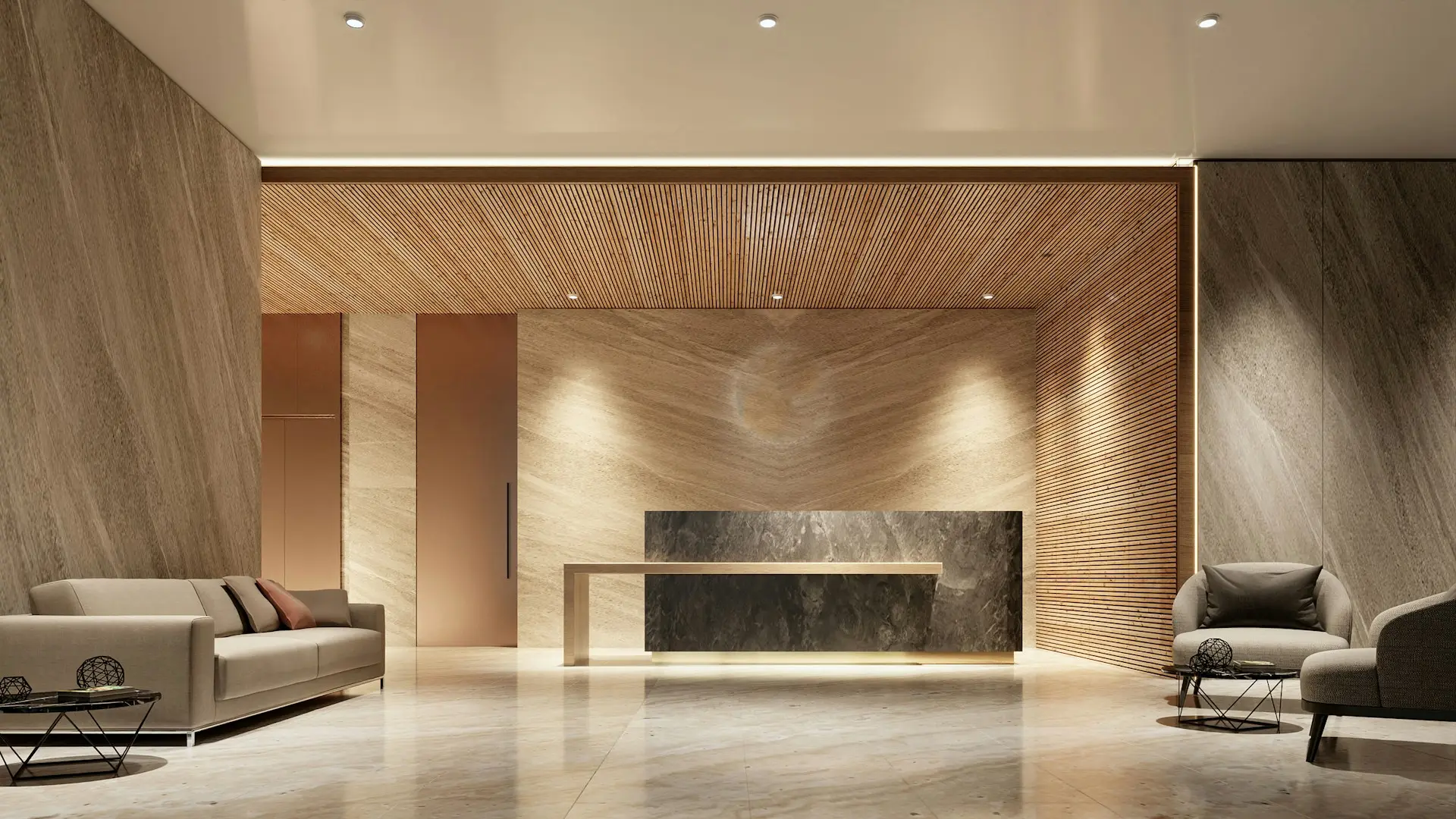 Rénovation d’un bureau commercial et d’un espace professionnel