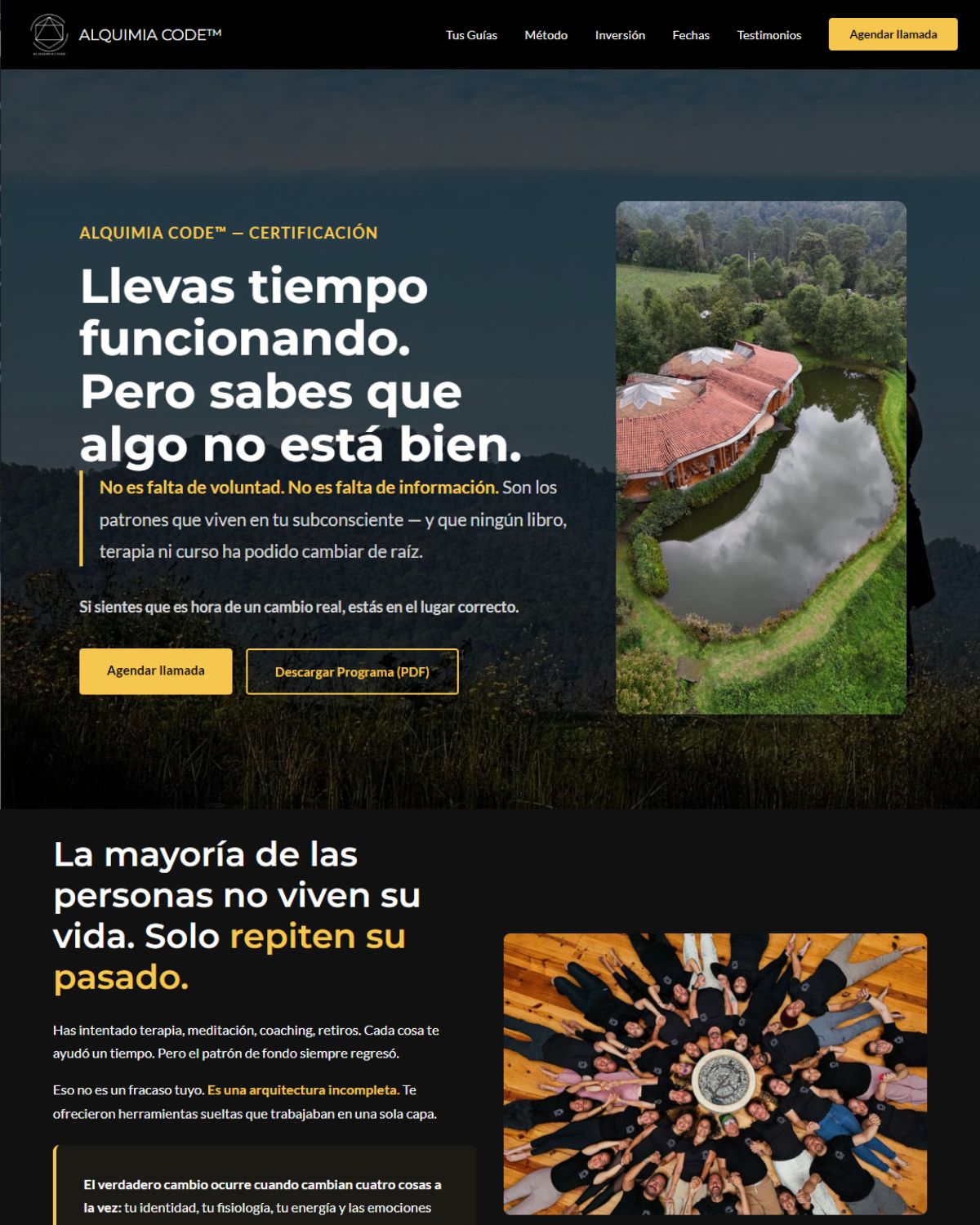 Alquimia Code website