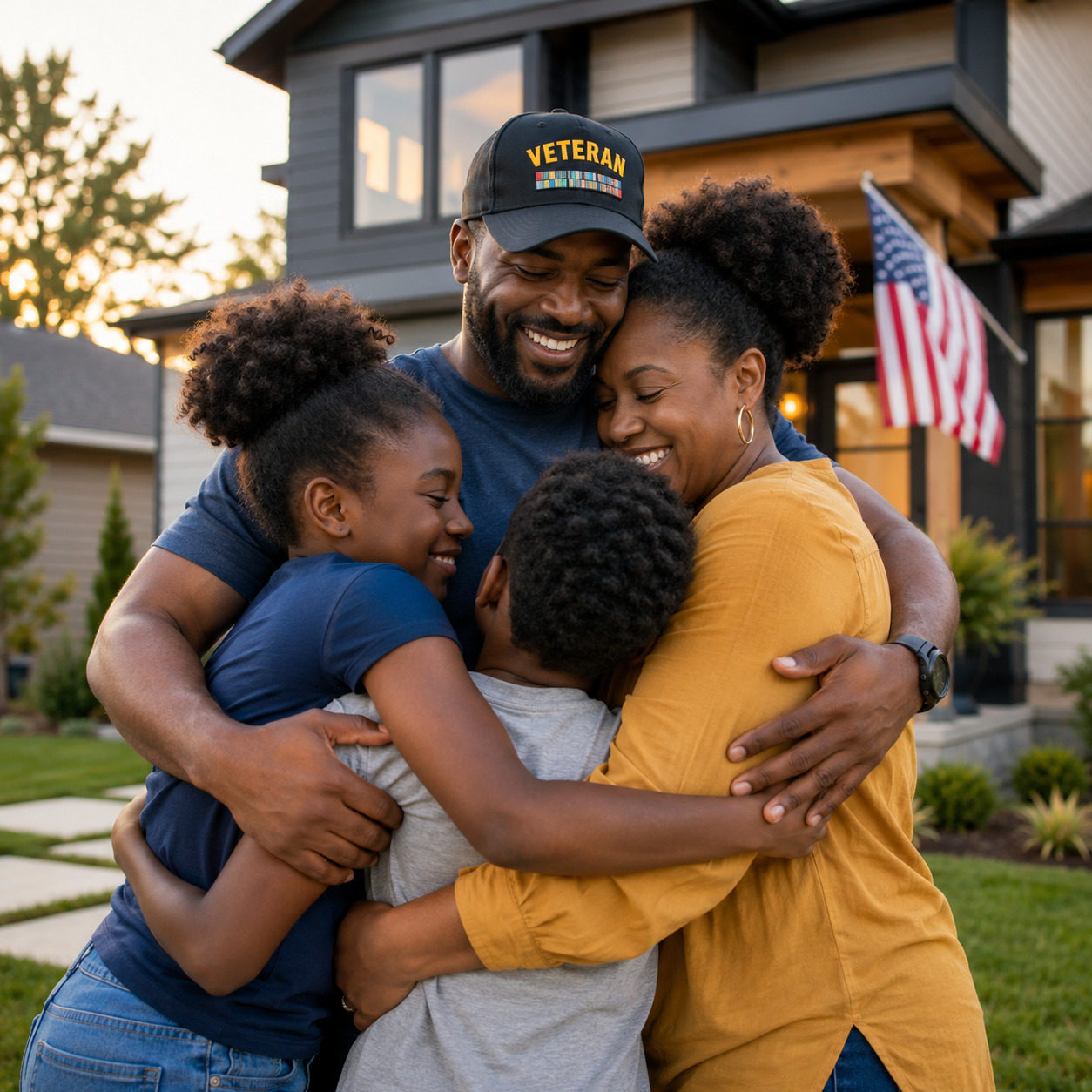 VA Mortgage — veteran and family