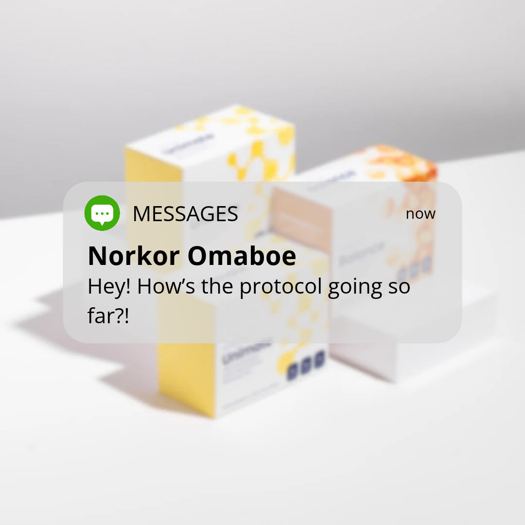 Your health coach, Norkor Omaboe