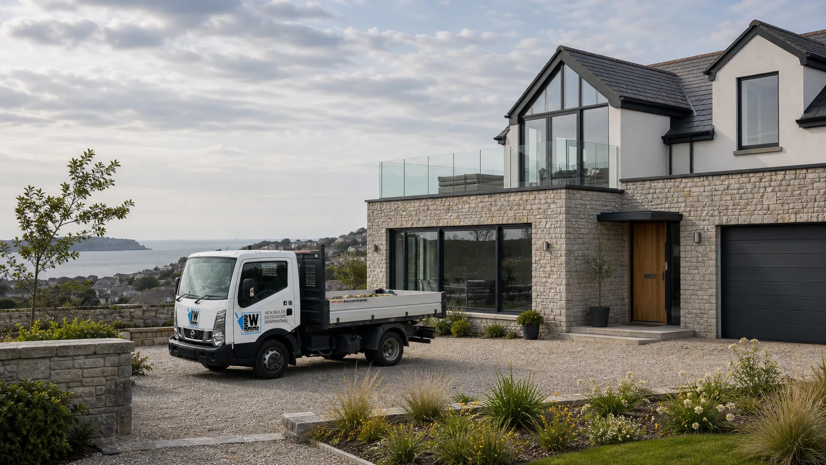 L W Construction working across Cornwall from its Penzance base