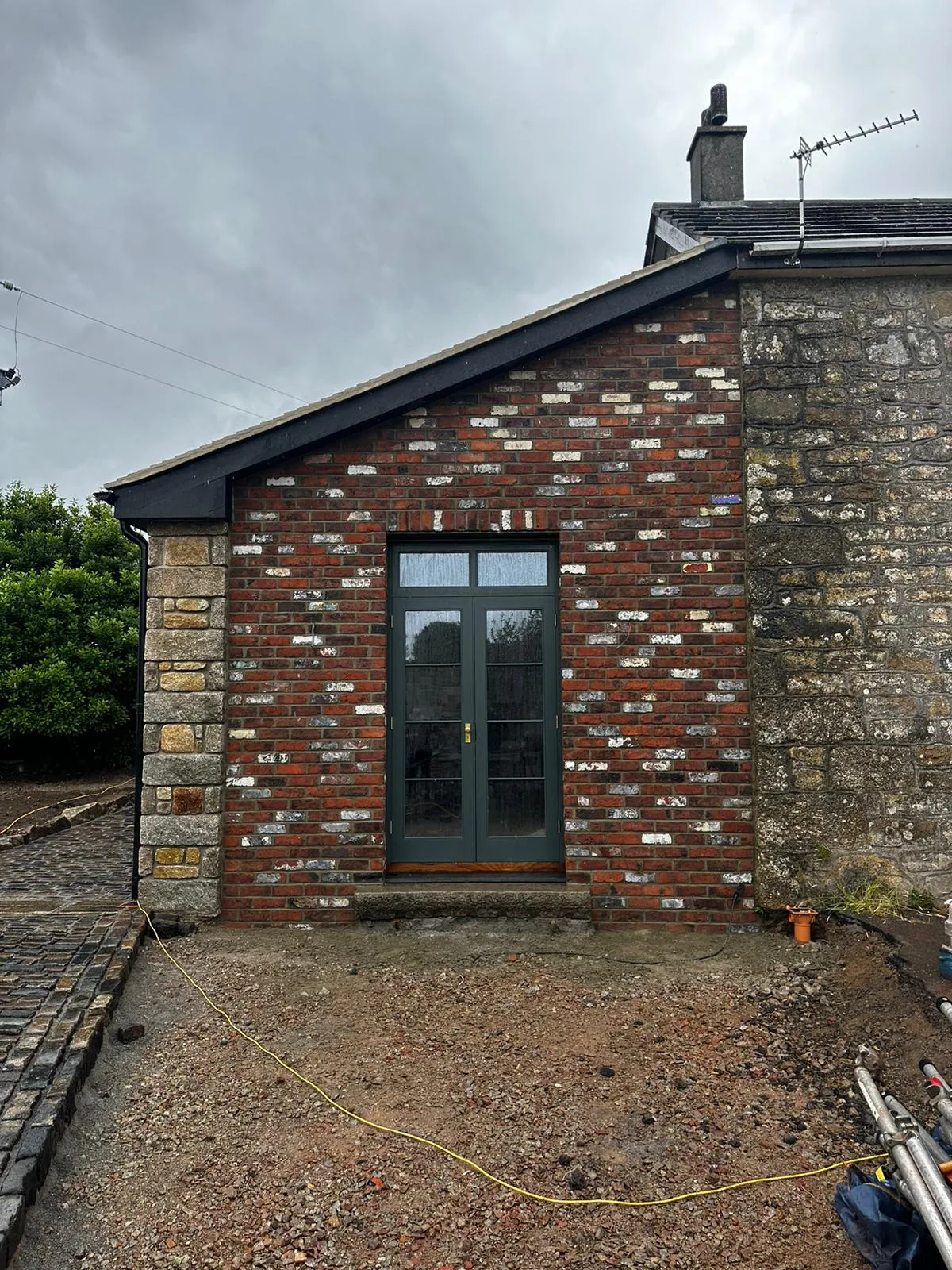 Recent Cornwall heritage brickwork by L W Construction — decorative finished detail at Nancledra, Cornwall