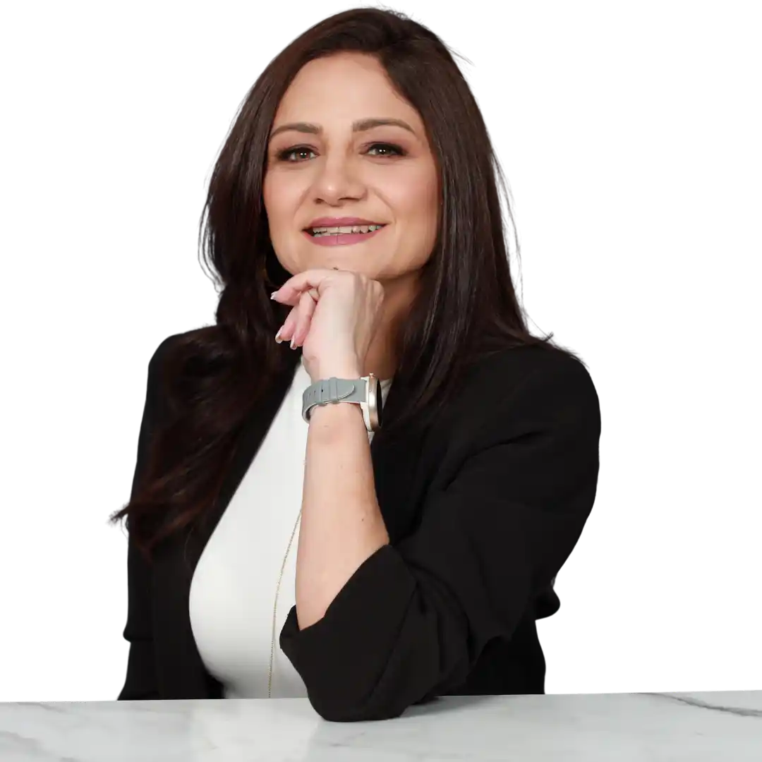 Retrato profesional de María Fernanda Castro Realtor en Orlando y Florida Central.