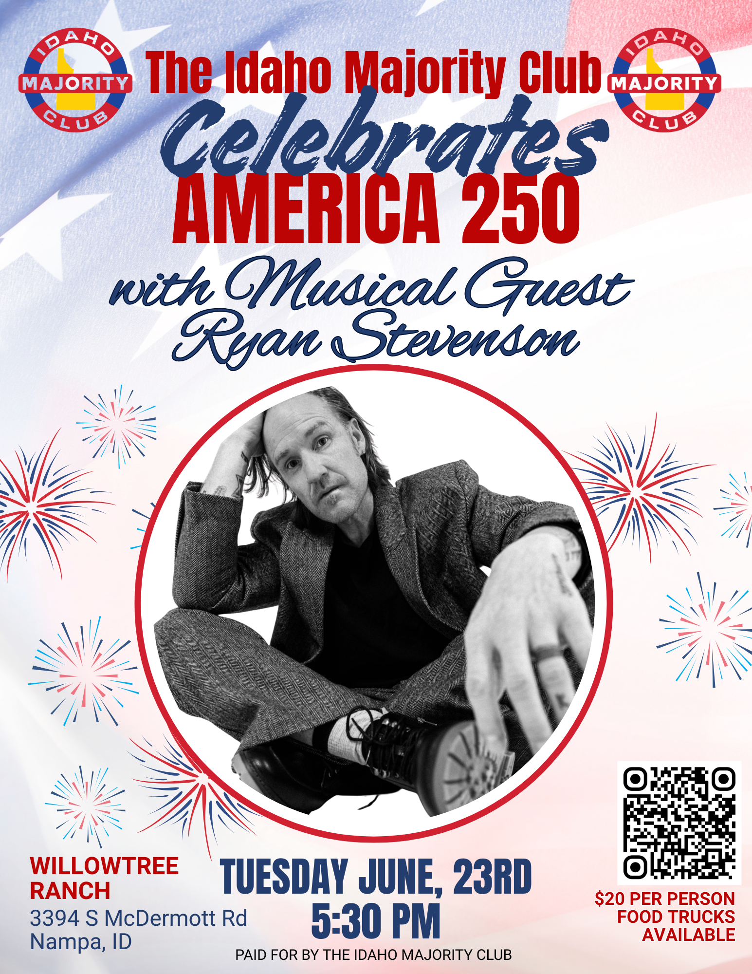IMC Celebrates America 250 with Musical Guest Ryan Stevenson