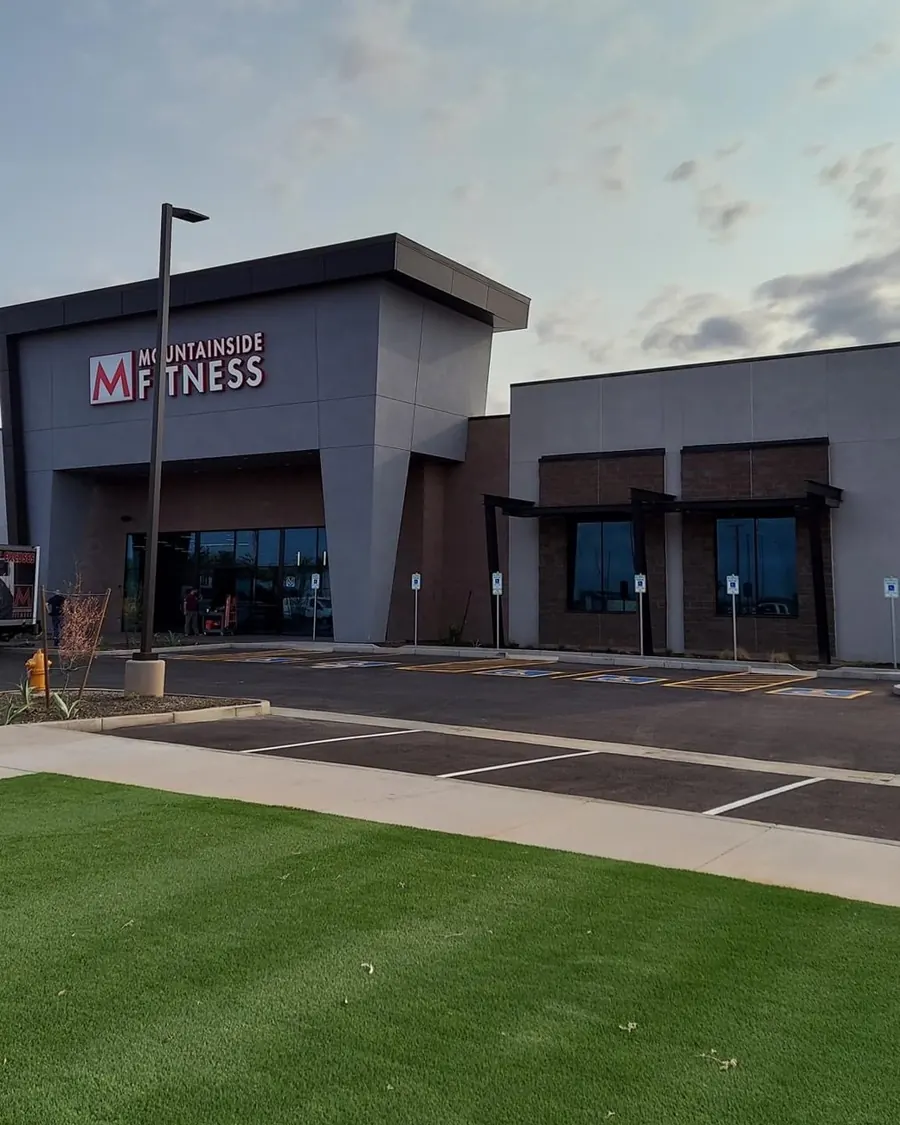 Finished fitness center exterior