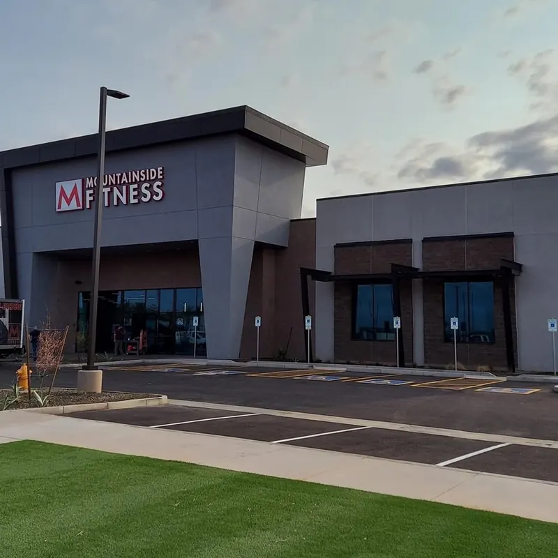 Finished fitness center exterior