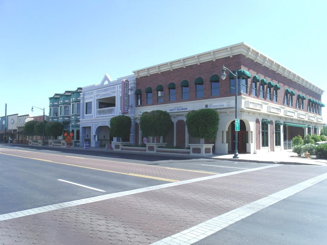 Gilbert Heritage District from Gilbert Road