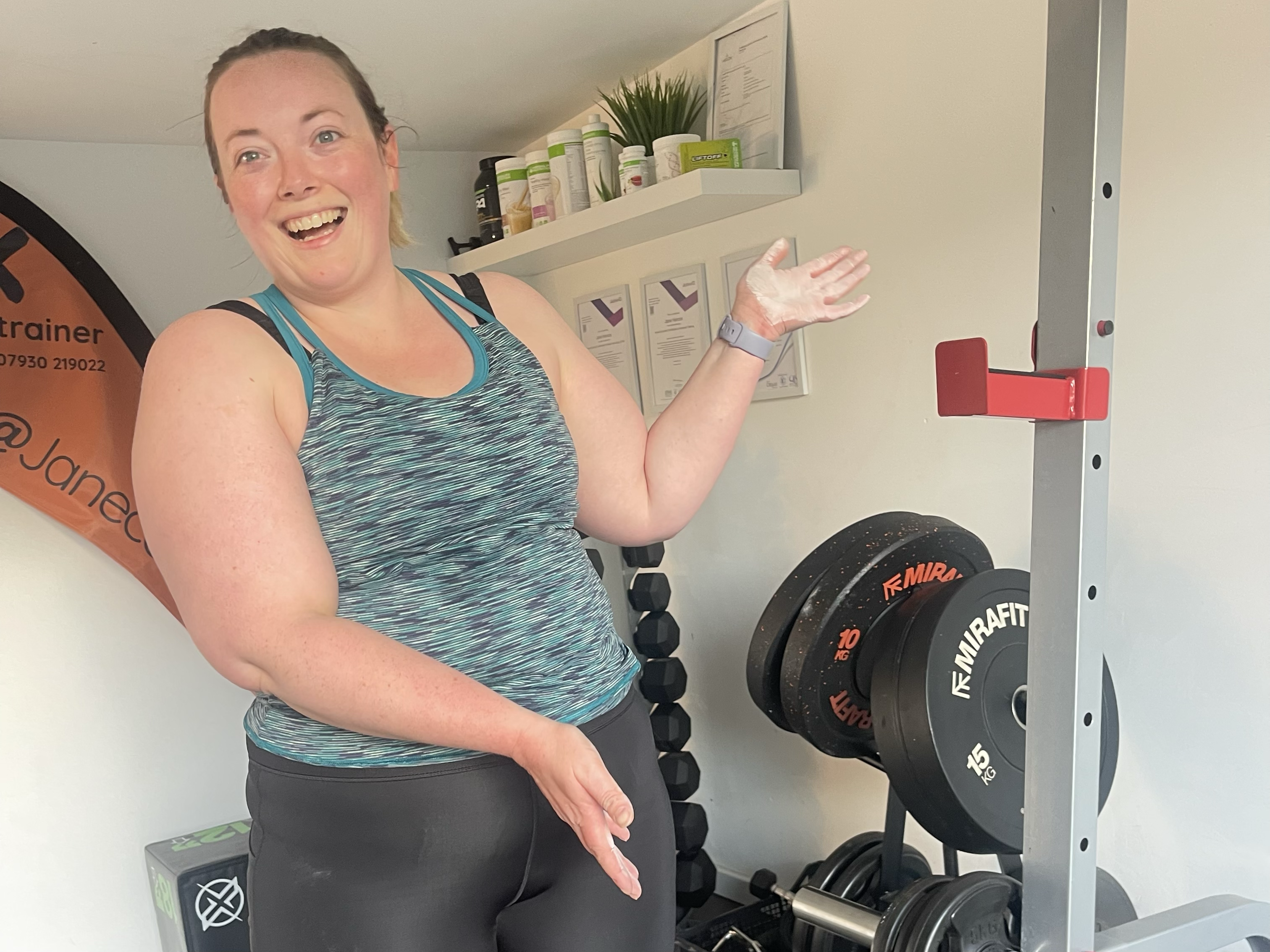 Body Reclaim graduate, week 2 of the 12 week program