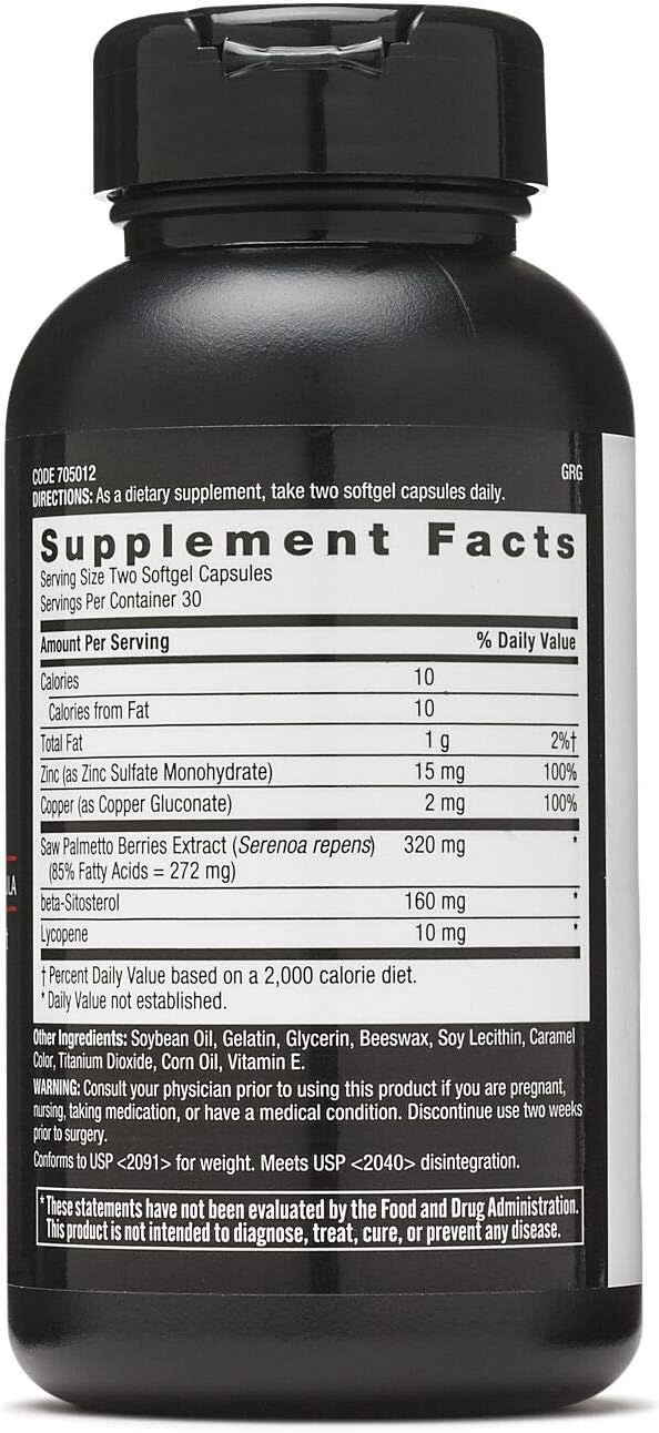 Men's Prostate Formula – 60 Softgels alternate view