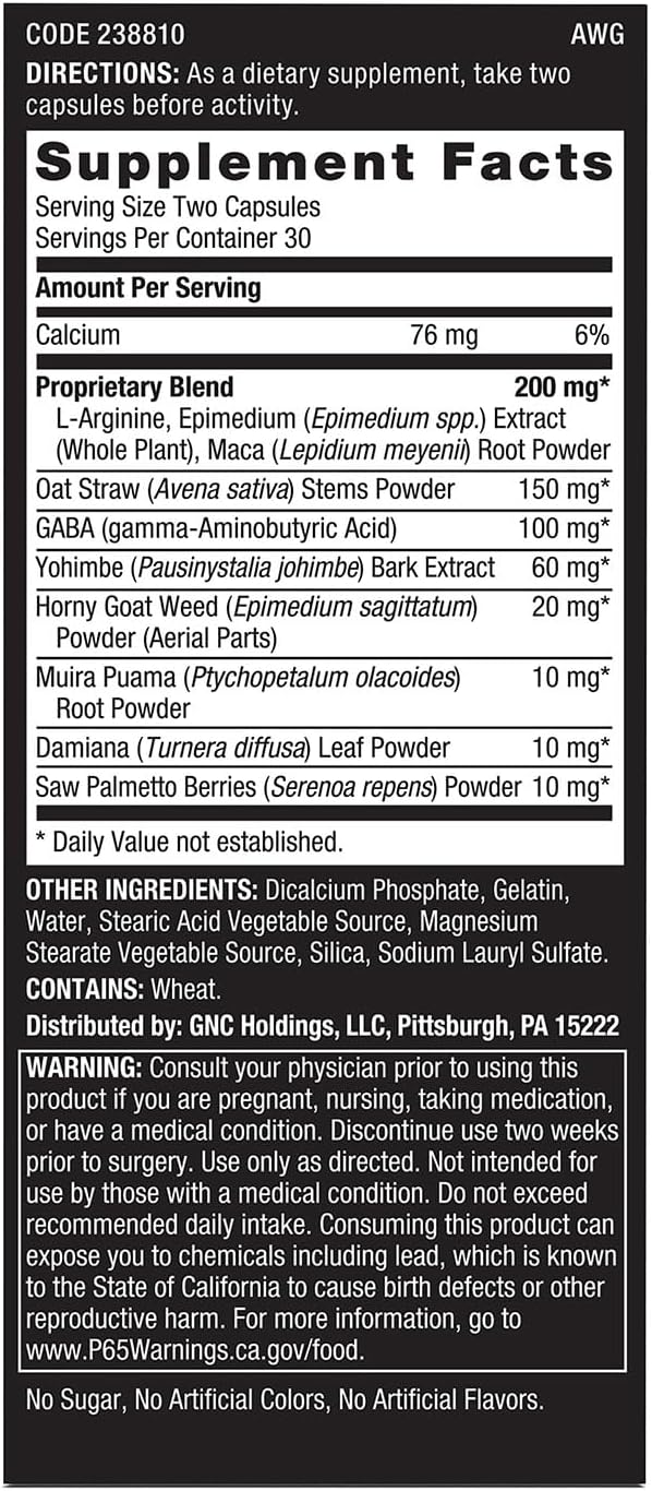 Men's Staminol® – 60 Capsules alternate view