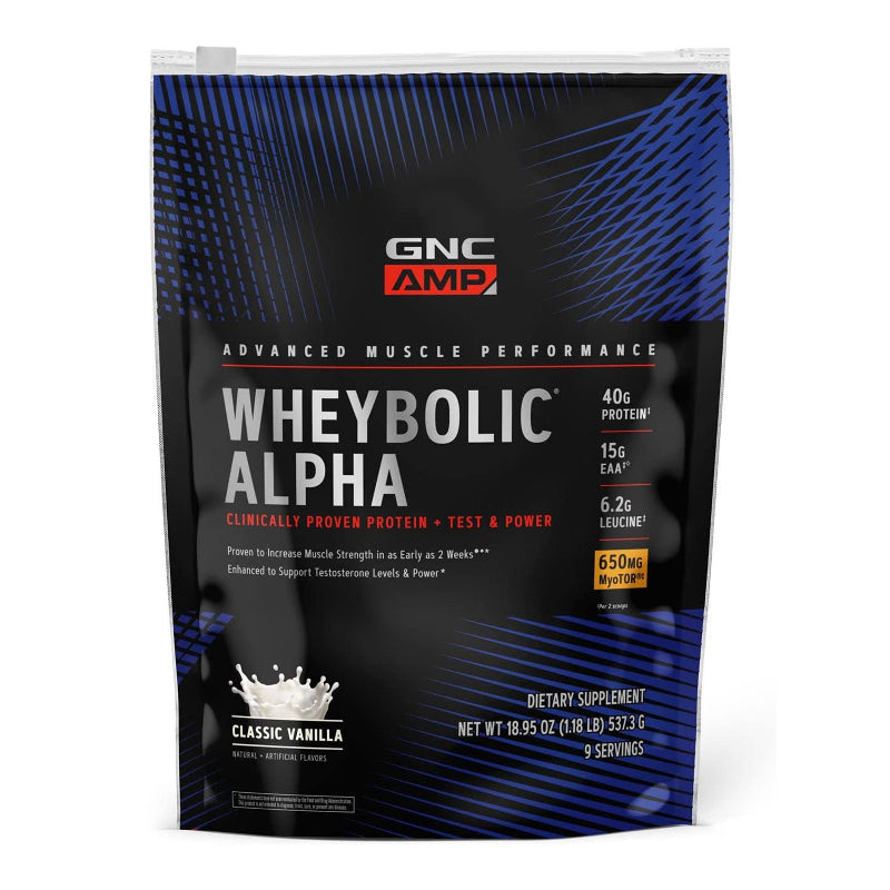 AMP Wheybolic Alpha with MyoTOR – Classic Vanilla