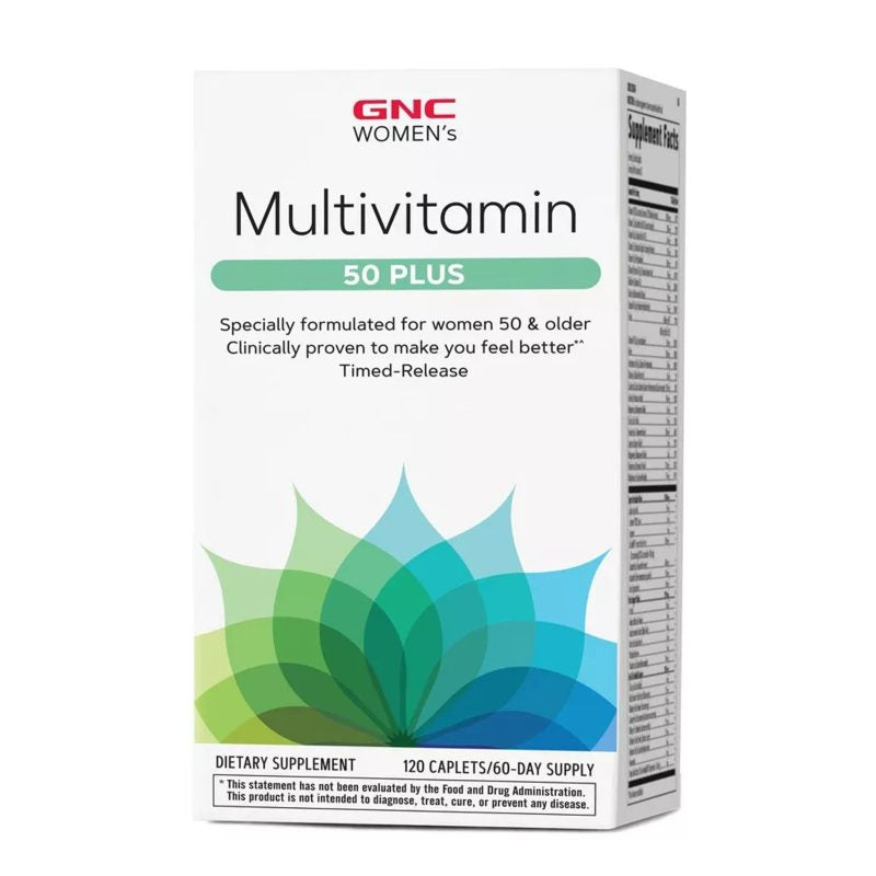 Women's Multivitamin 50 Plus – 120 Caplets