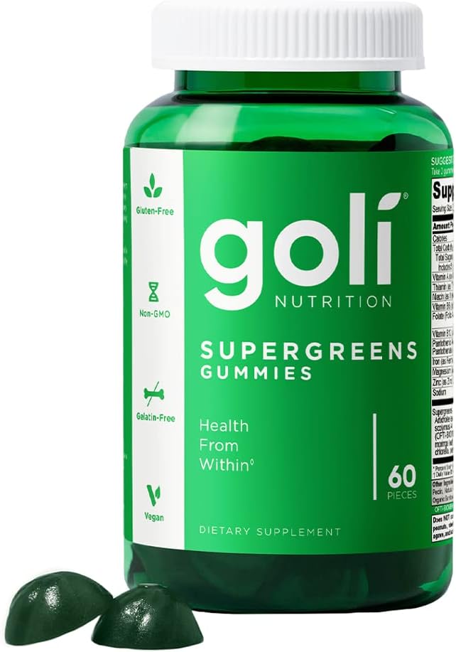Supergreens Gummies – 3 Pack (180ct)