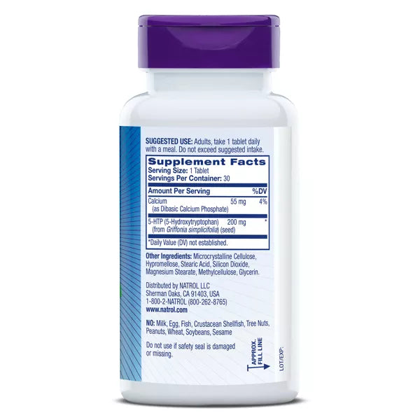 5-HTP 200mg Time Release Tablets – 30ct alternate view